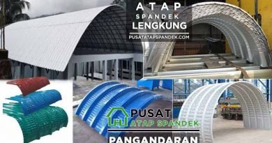 harga atap spandek lengkung Pangandaran