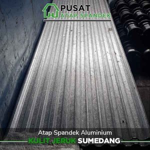 harga atap spandek aluminium kulit jeruk Sumedang