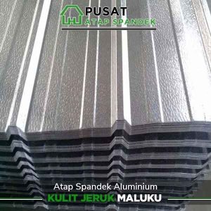 harga atap spandek aluminium kulit jeruk Maluku