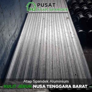 harga atap spandek aluminium kulit jeruk Nusa Tenggara Barat