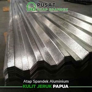 harga atap spandek aluminium kulit jeruk Papua