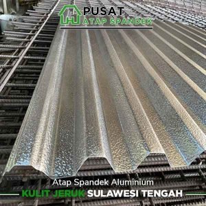 harga atap spandek aluminium kulit jeruk Sulawesi Tengah